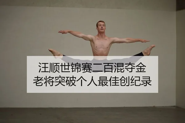 汪顺世锦赛二百混夺金 老将突破个人最佳创纪录